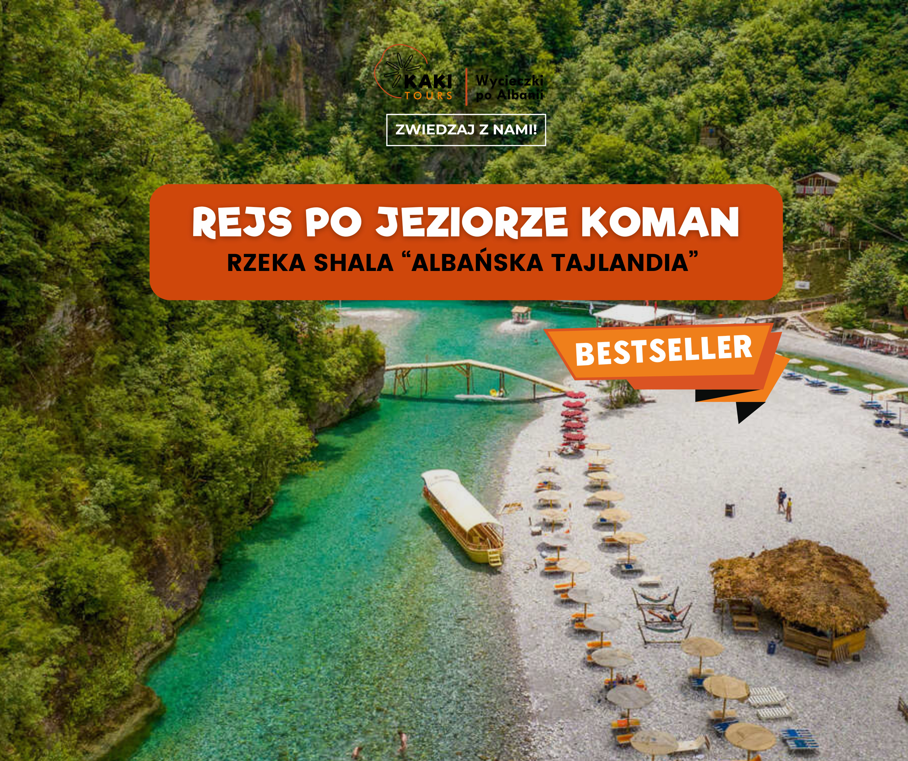 Rejs Jezioro Koman i Rzeka Shala - wycieczki z Kaki Tours
