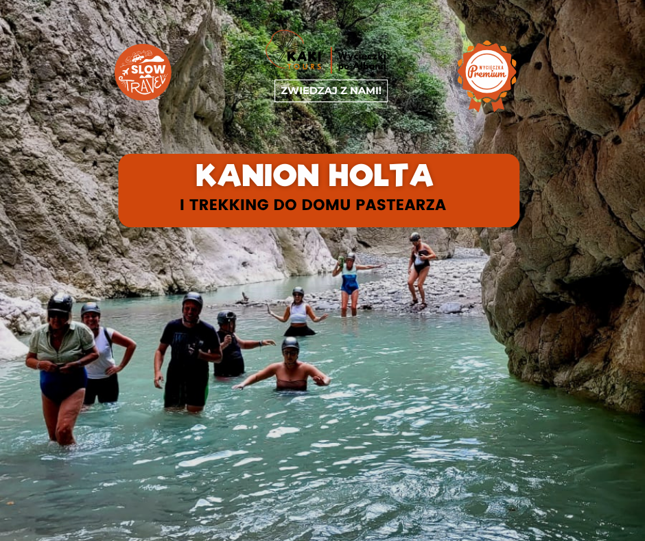Kanion Holta i trekking 4x4 – wycieczki dla aktywnych z Kaki Tours