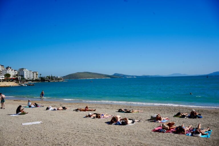 plaża miejska Saranda