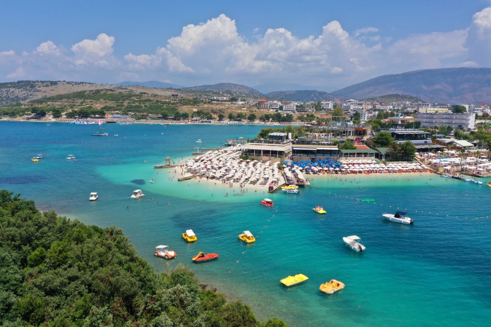 Albania w maju wybrzeże