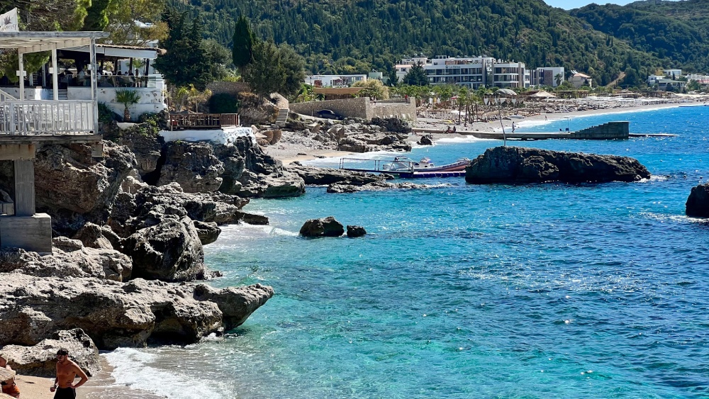 plaża Dhermi obok Wlora