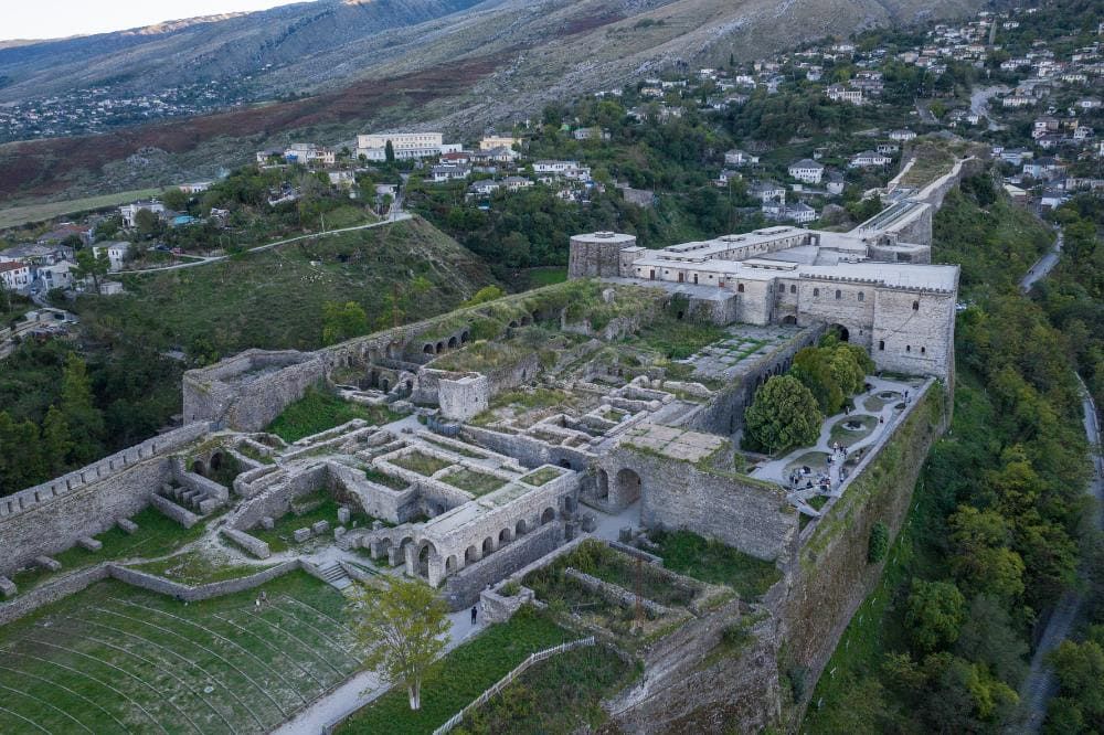 zamek atrakcja Gjirokaster