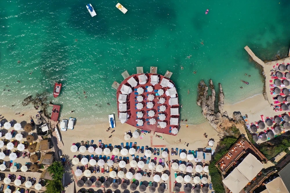 Ksamil plaże
